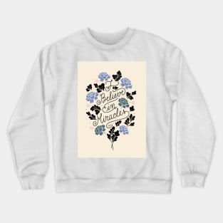 Miracles Blue Crewneck Sweatshirt